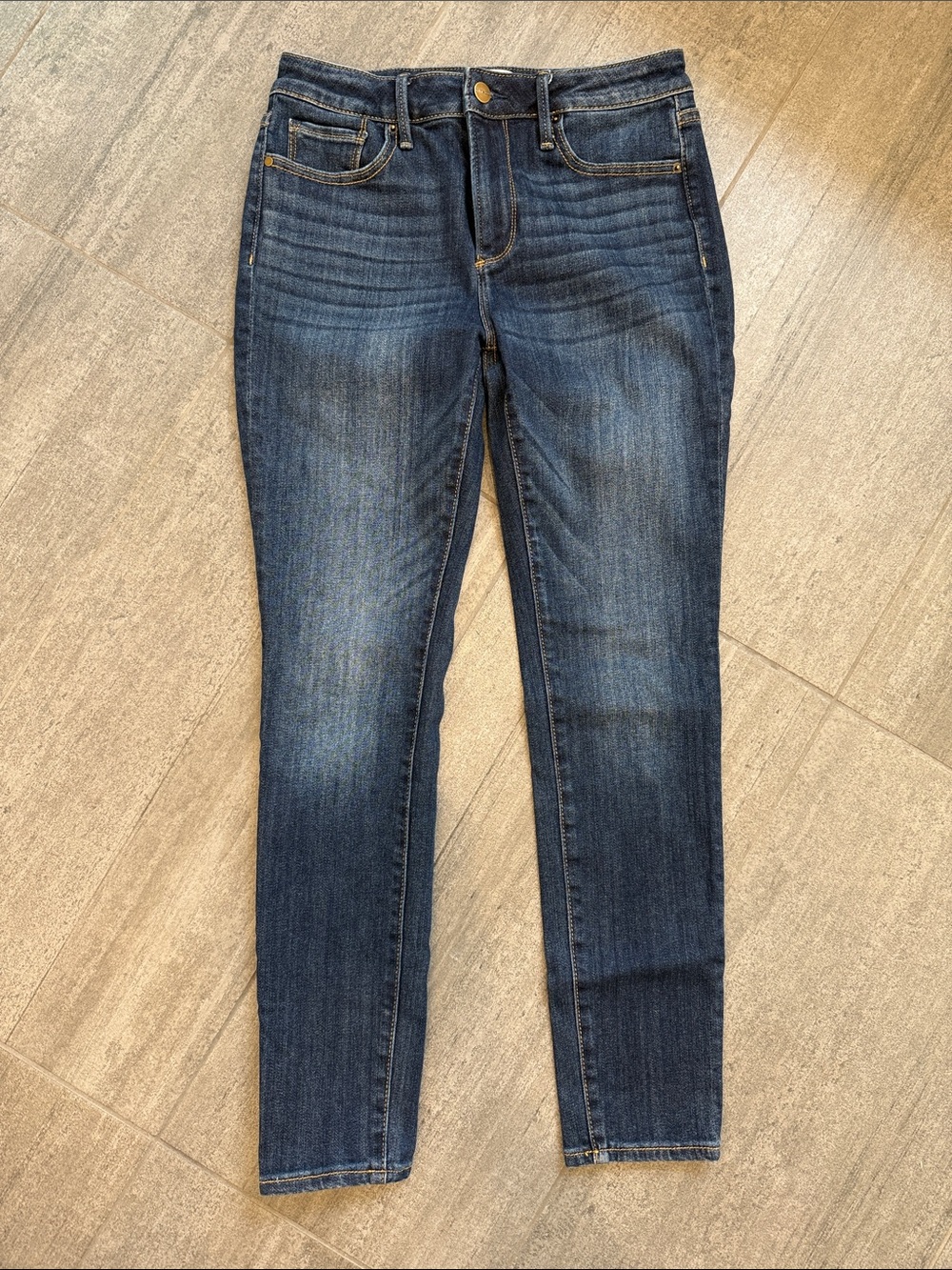 DRIFTWOOD Women's Dark Indigo Skinny Jeans